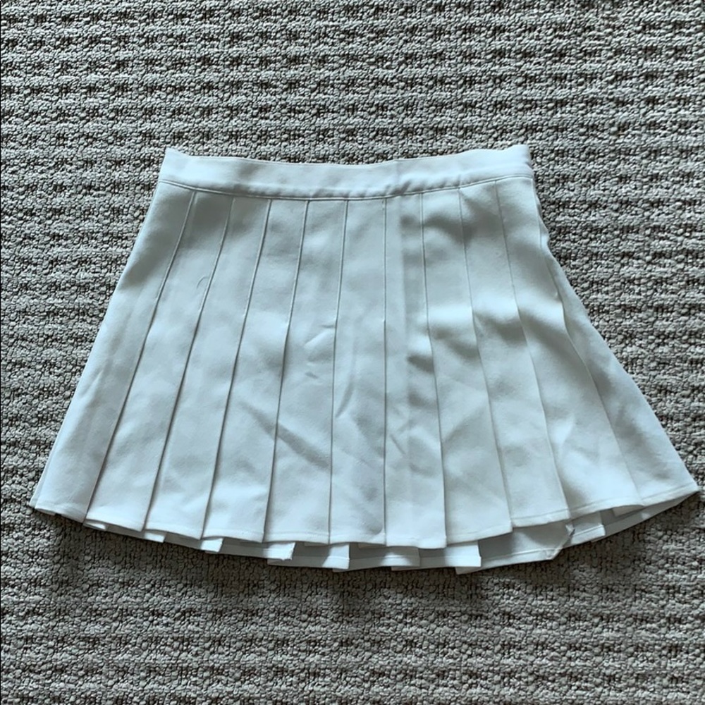 White Tennis Skirt